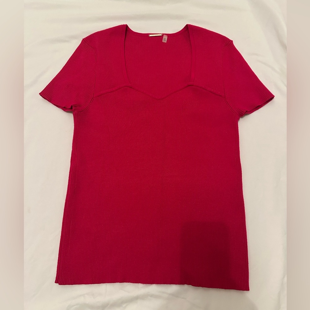 Elie Tahari Fuchsia Top
